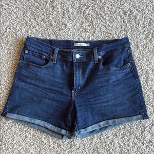 Levi’s Mid Length Jean Shorts